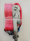 Pack Of Two 5t (5000kg) 50mm Red Ratchet Straps With Claw Hook Heavy Duty 4m