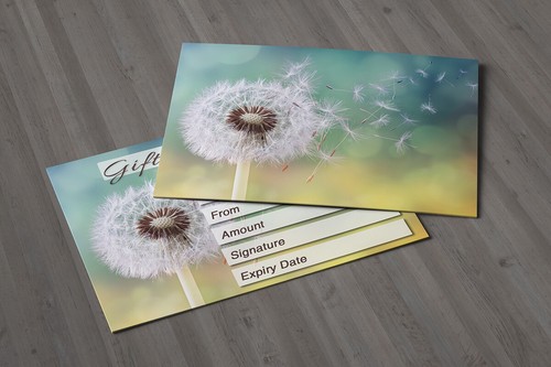 Geschenkgutschein Schönheitssalon Blanko Karte Gutschein Nagel Massage Geschenk A7 + Umschläge - Bild 2 von 9