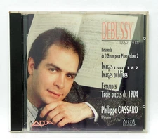 PHILIPPE CASSARD ⸺ DEBUSSY Images 1 & 2, Images oubliées... ⸺ ADDA CD NM