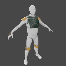 Boba Fett Bounty Hunter Armor BOBF  Scaled to Fit 