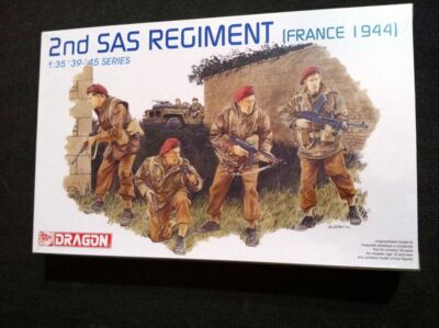 1/35 Dragon 6199 British 2nd SAS Regiment France 1944 39-45 Series Sealed Model