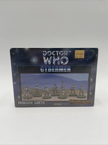 Doctor Who Harlequin Cyberman Box Set Invasion Earth DW1014 New Sealed