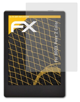 Protecteurs D'écran AtFoliX Pour Onyx Boox Poke 3 - Pack De 2 - Anti-rayures Et Anti-traces