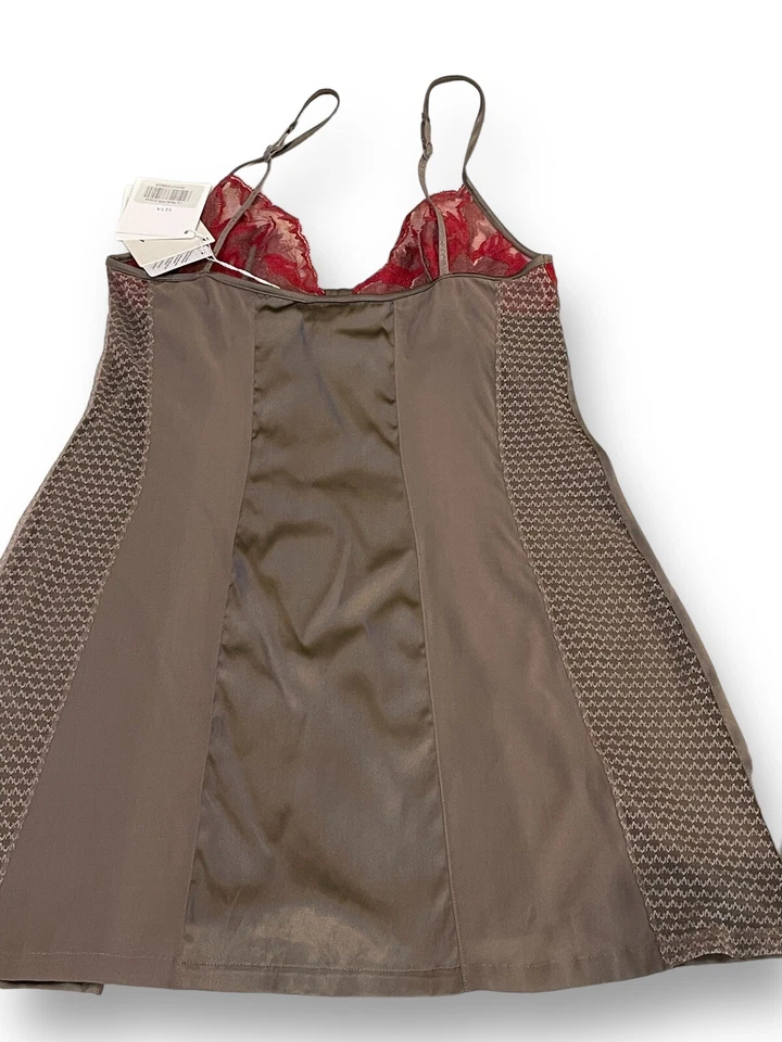 Conjunto de inserciones La Perla Peek A Boo con camisola y bragas de encaje nuevo con etiquetas talla P de EE. UU. Foto 3 de 4