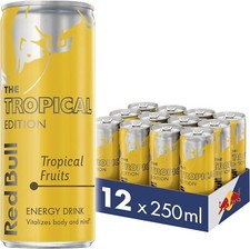 Red Bull Energy Drink Tropical Edition 250ml x 12 cans
