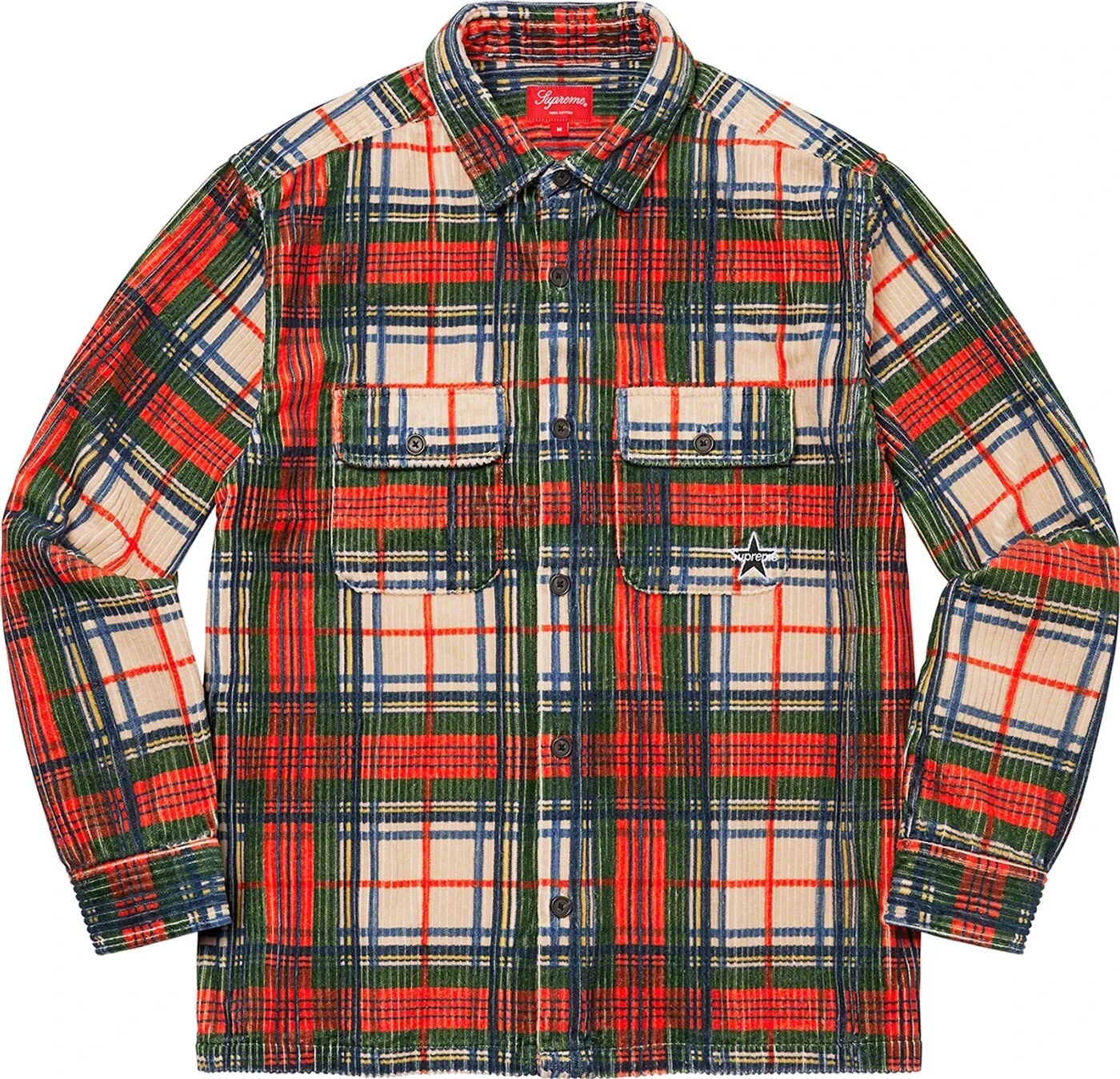 Chemise Supreme Plaid Cordaroy