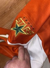Rare 75th 2010-2011 TEXAS STARS AHL NHL HOCKEY Longhorns Game JERSEY #34 & Socks
