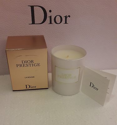 DIOR PRESTAGE フレグランスキャンドル Dior Prestige Bougie Parfumee Scented Candle Rose 190g | eBay