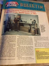 Vintage Foley Belsaw  Bulletin, November  1983 Vol 56 Number 6 Used