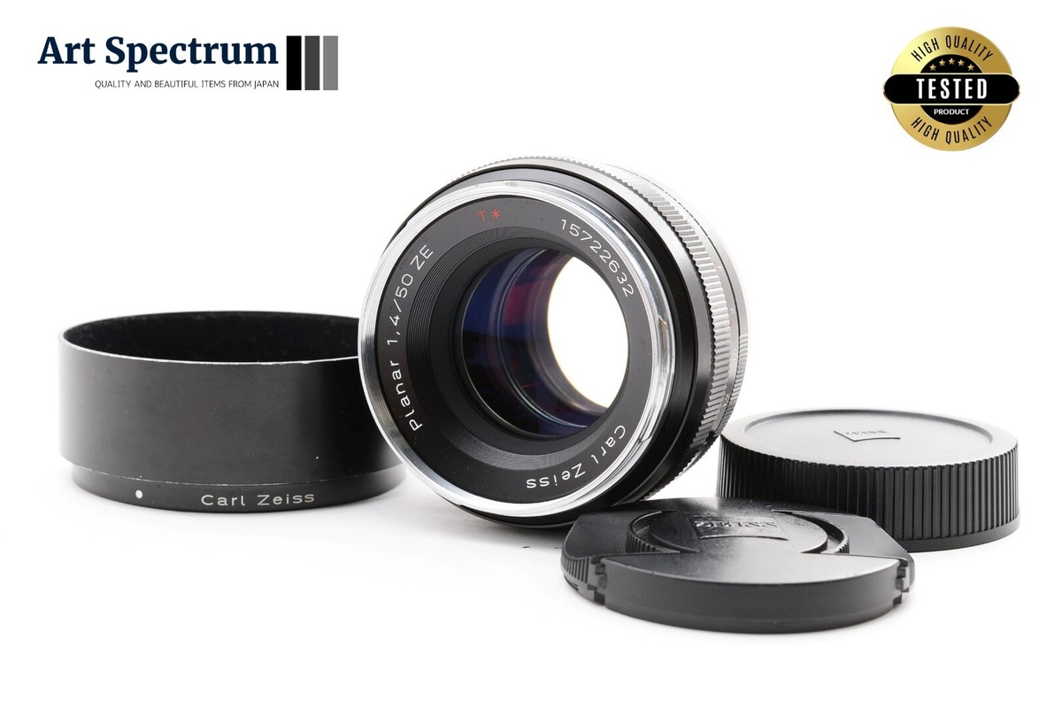 N Mint] Carl Zeiss Planar 50mm f1.4 ZE T＊ for Canon EF