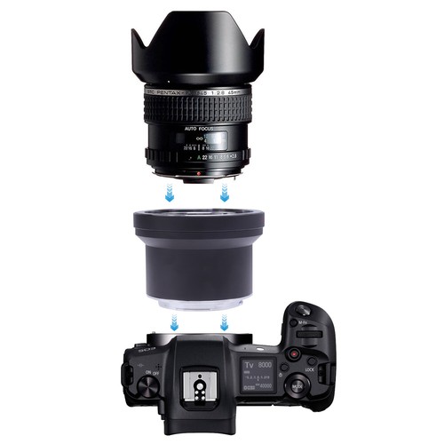 Lens Adapter Ring for Mamiya 645 M645 Lens for CAN0N EOSR RP R6 RF Mount Camera - Picture 7 of 7