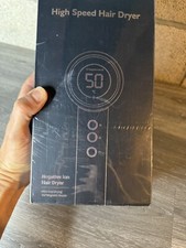 High Speed Negative Ion Hair Dryer Model: HC03 White Color