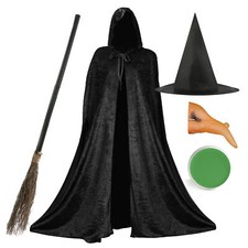 ADULTS HALLOWEEN WICKED WITCH FANCY DRESS COSTUME ACCESSORIES WICKED WITCH