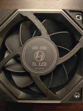 Lian-Li Uni Fan TL LCD 120mm RGB - Black - Parts Only