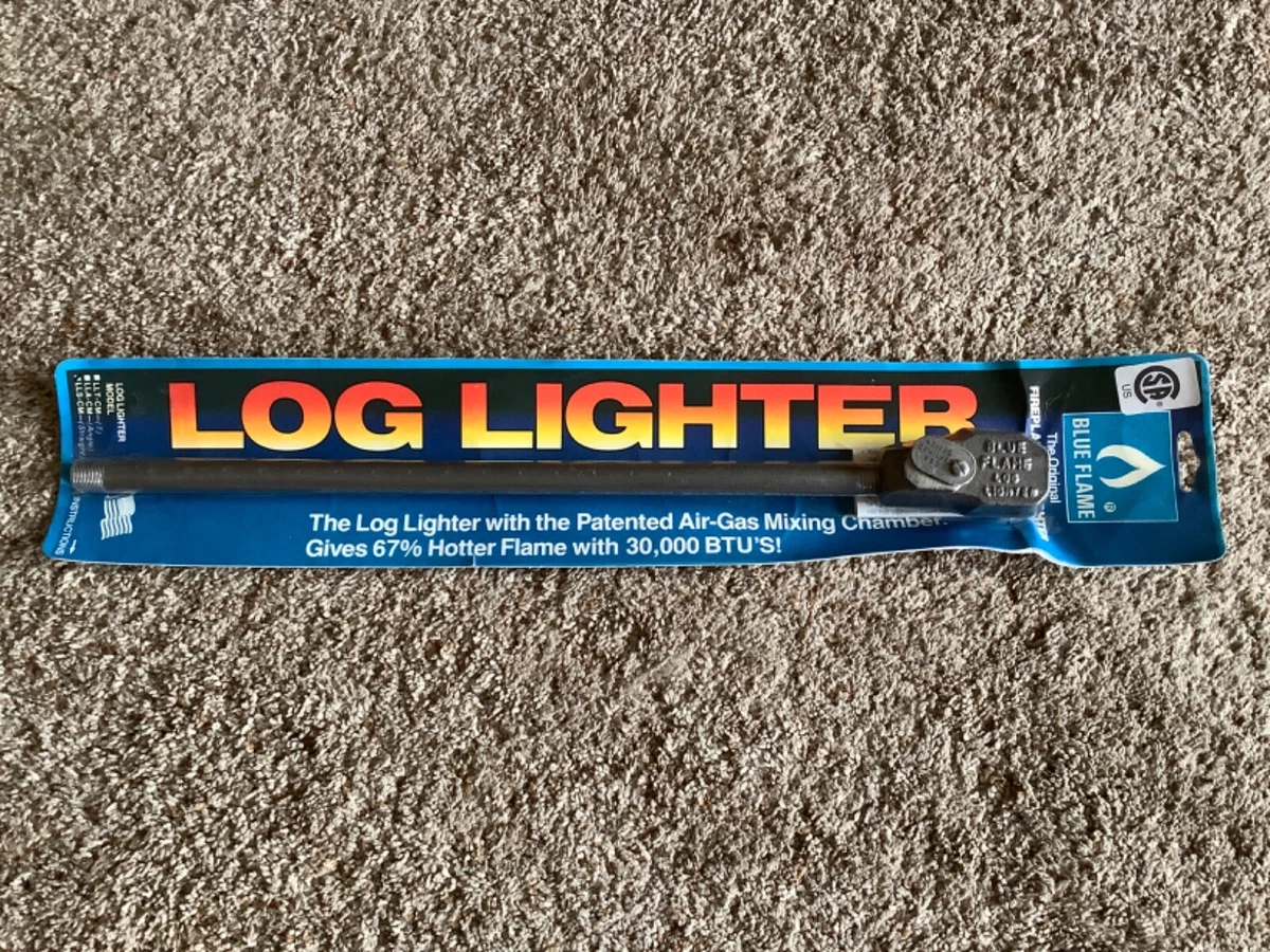 BLUE FLAME Straight Natural Gas LOG LIGHTER Air-Gas Mixing Chamber NEW  LLS-CM | eBay