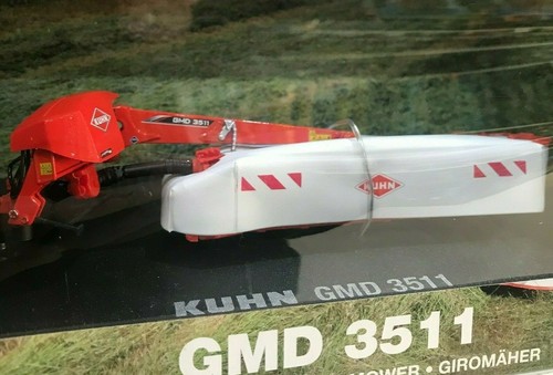 Modellino Falciatrice a Dischi Kuhn GMD 3511 macchina agricola 1:32 Die-cast New - Bild 3 von 3
