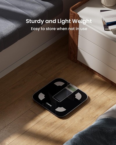 RENPHO Smart Scale for Body Weight, Battery-Free Solar Power Weighing Digital - 第 6/9 張圖片