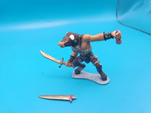 Vtg miniature grenadier minotaur satyr metal D&D game RPG DND FIGURE - Picture 7 of 12
