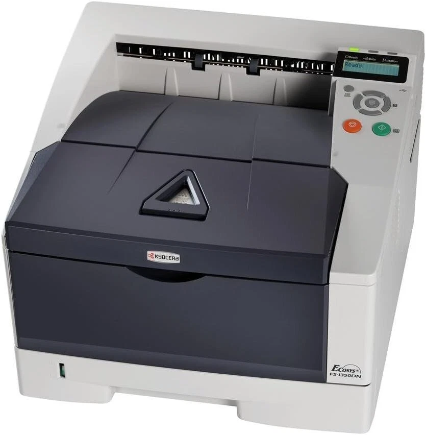 KYOCERA FS-1350DN DUPLEX NETWORK HOME OFFICE WORK GROUP A4 MONO LASER PRINTER - Image 2 of 4