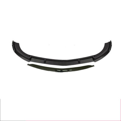 For 16-19 Benz E Class W213 Sport Mod E63 AMG Gloss Black Bumper Lip Spoiler