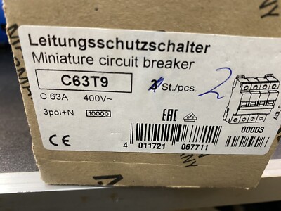 ABL SURSUM C63T9 Leistungsschalter