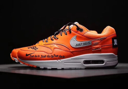 Nike Air Max 1 Lux # 917691 800 Just Do It Orange Women Size 6-10 Ship Now