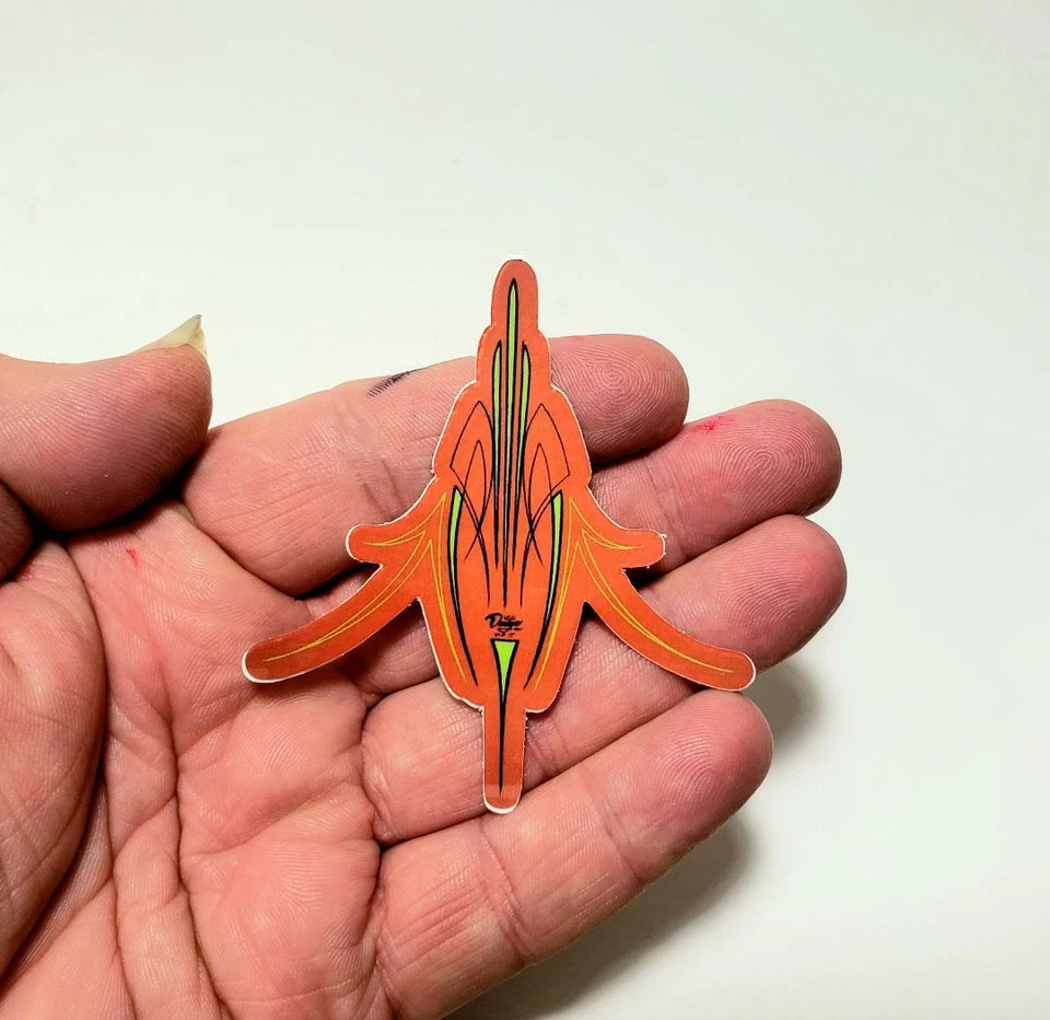 JUEGO DE DOS PEGATINAS de Rayas de Mano de Von Dago - Calidad Premium Foto 2 de 4