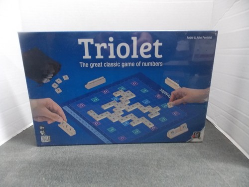 Triolet classic tile game of numbers NEW sealed Box 8yrs and up 2-4 ...