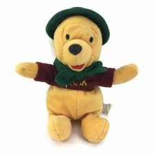 Disney WINNIE THE POOH Wilderness Pooh Scout 8" Plush Bean Bag Disney World