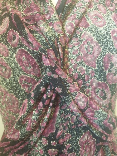 JOSEPH RIBKOFF Twist Front UK Size 12/US 10 Floral/Animal Print Dress - Picture 6 of 9