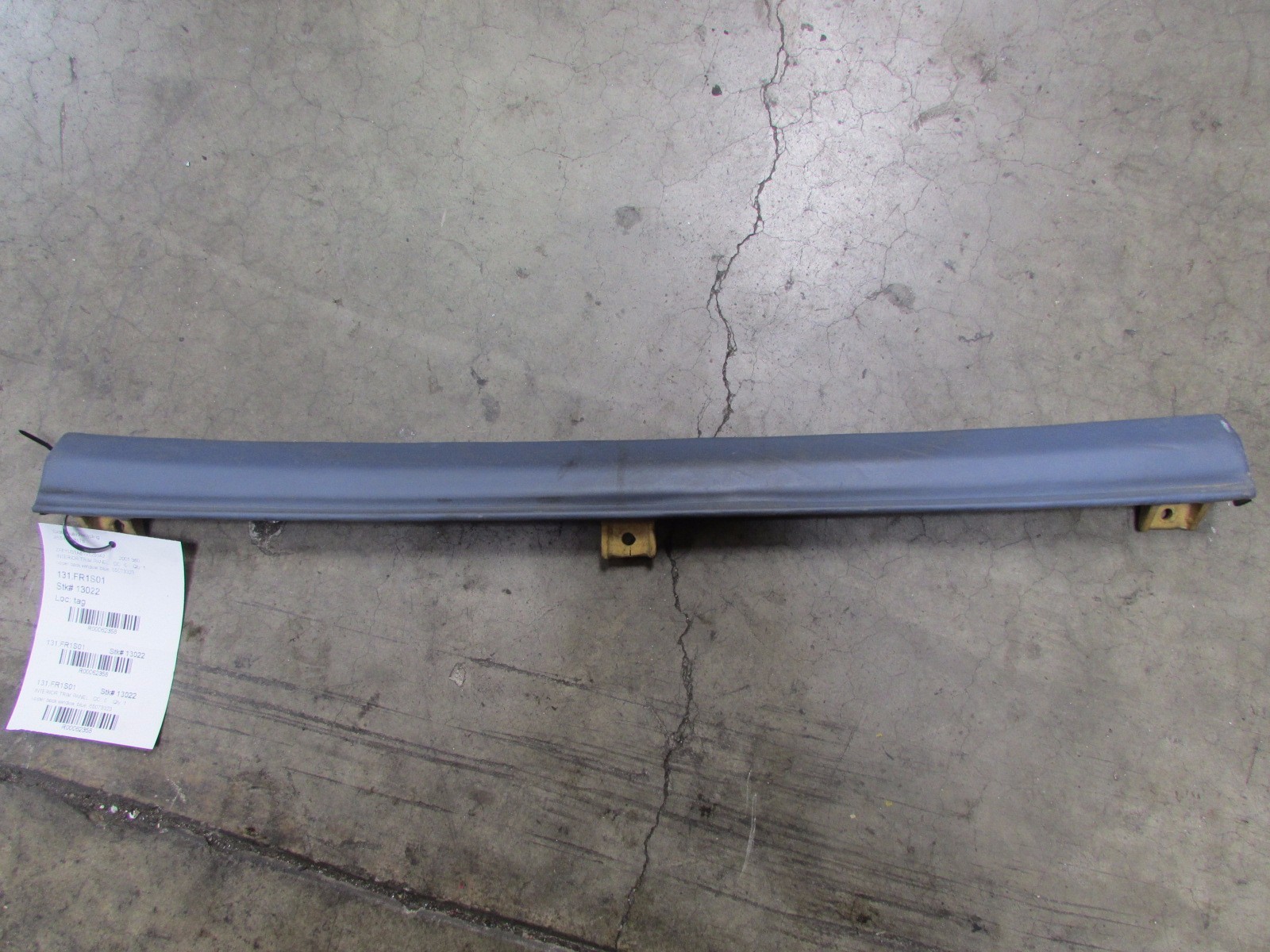 Ferrari 360, Rear Upper Window Panel Trim, Blue, Used, P/N 65073323
