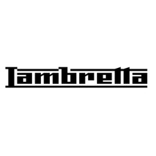 Lambretta Sticker - High Quality BLACK Vinyl Decals - MOD Scooter MODS SKA