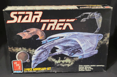 AMT / Ertl Model Kit Star Trek 3 Piece Adversary Set Kit# 6858 | eBay