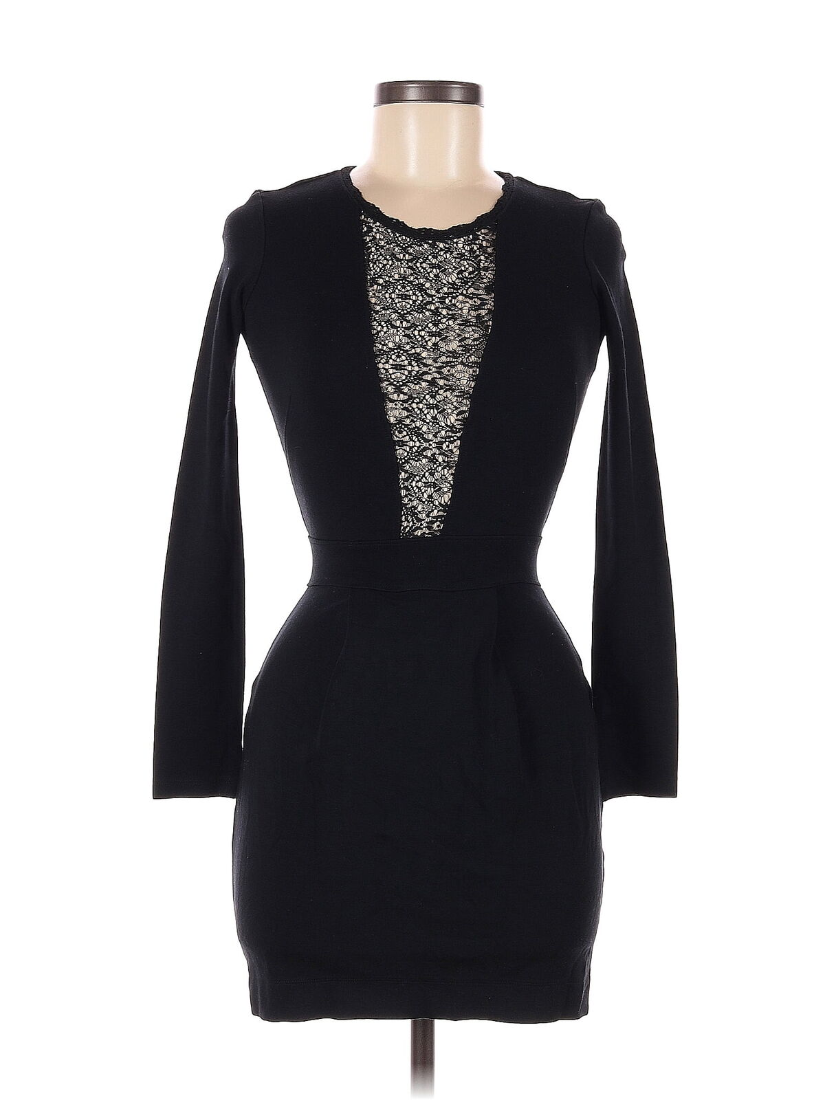 French Connection Women Black Cocktail Dress 4 - image 1