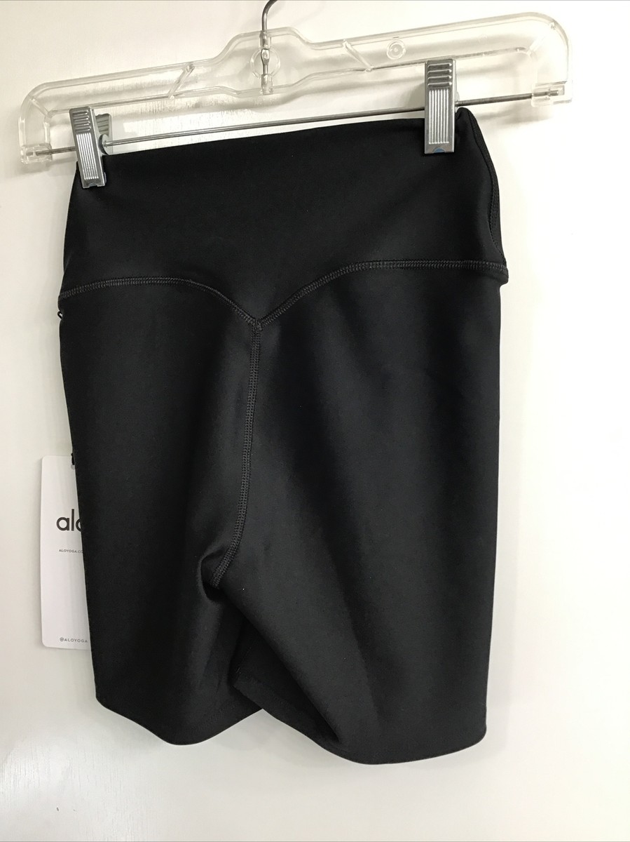 3 High-Waist Airlift Short - Black - Black / XXS