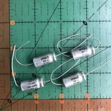 10uF 100v Sprague Axial Electrolytic Capacitor TE1407 30D 105'c Audio 4pcs 