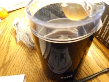 Kaffe KF2010 Electric Coffee Grinder - Black NEW boxed 4Q Brands