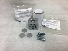 NEW, ( LOT 2 ) WINKEL 118353 ALUMINUM CUBE CONNECTOR 38, 3D, SLOT 8 3 PROFILES