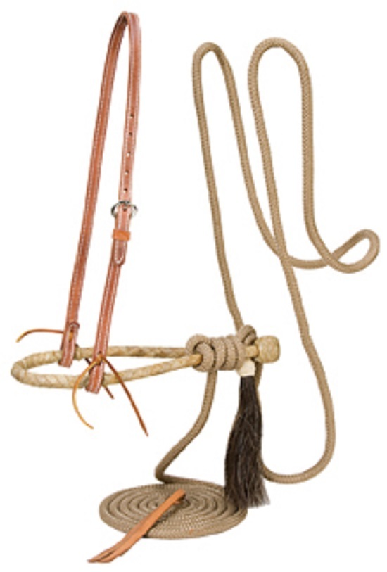 Weaver Leather Horse Training Bosal Hackamore PRO TAN Weaver Leather Horse Training Bosal Hackamore PRO TAN