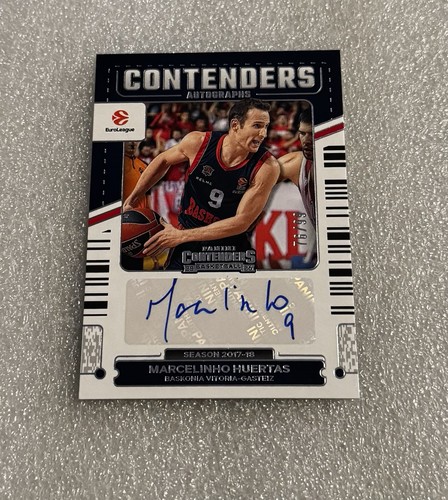 Autógrafos MARCELINHO HUERTAS 2025-26 Panini Euroliga Contenders AUTO #/99