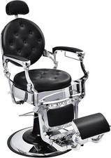 Heavy Duty Hydraulic Recline Barber Chair Salon Chair for Hair Stylist Tattoo