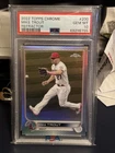 MIKE TROUT 2022 Topps Chrome Refractor PSA 10 💎 GEM MINT #200 Angels