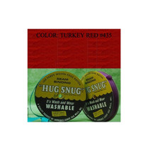 100yds 1/2" Schiff Seam Binding Hug Snug Ribbon Color Turkey Red 435