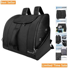 Spacious 50L Ski  Snowboard Boot Bag with Non-Slip Bottom for Ultimate Comfort