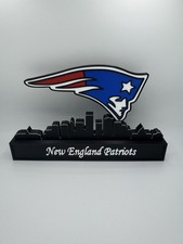   3D-Druck Deko   New England Patriots Logo m...