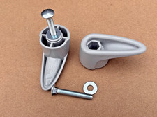FLYMO Upper Handle Fixing Kit Knobs Nuts Bolts for EasiStore EasiMow - Grey