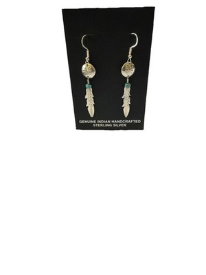 Native American 925 Sterling Silver Length 2.7 Inches Vernon Tsosie Navajo