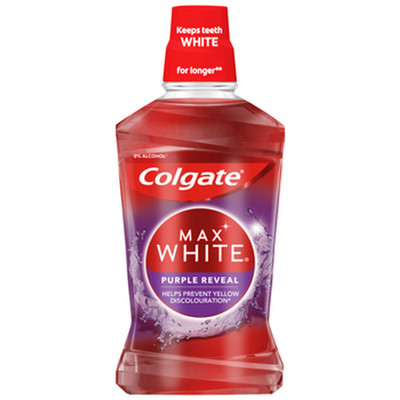 8718951592469 Colgate Max White Purple Reveal 500 ml Colgate-Palmolive Services 