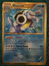 Pokémon Blastoise 137/135 Secret Rare Plasma Storm Gold Shiny Damaged on eBay