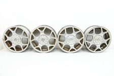 2002-2008 Mini Cooper S R52 R53 Silver Wheel Alloy Rim Set 16x6.5 Black Oem